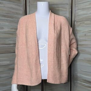 Old Navy peach marled with pink XS cardigan knit sweater NWT NEW extra small